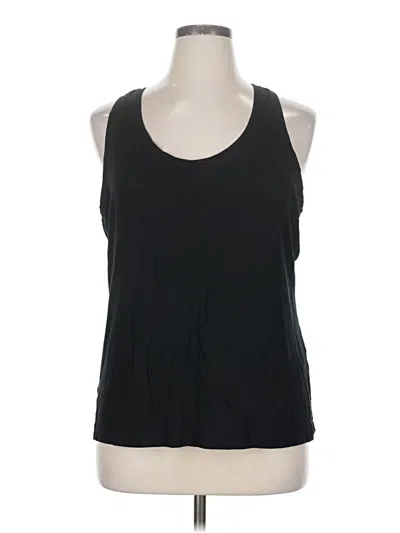 Pre-owned Banana Republic Factory Store Tank Top Black Halter Neckline Tops