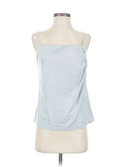 Pre-owned Banana Republic Factory Store Tank Top Blue Strapless Neckline Tops