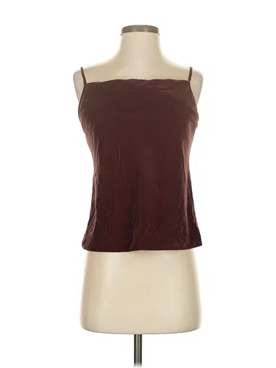 Pre-owned Banana Republic Factory Store Tank Top Brown Strapless Neckline Tops