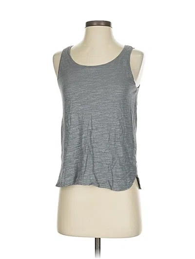 Pre-owned Banana Republic Factory Store Tank Top Gray Halter Neckline Tops