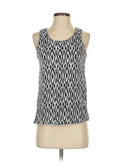 Pre-owned Banana Republic Factory Store Tank Top Ivory Halter Neckline Tops In White