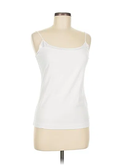Pre-owned Banana Republic Factory Store Tank Top White Strapless Neckline Tops