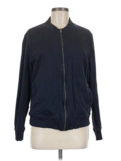Pre-owned Banana Republic Factory Store Track Jacket In Blue