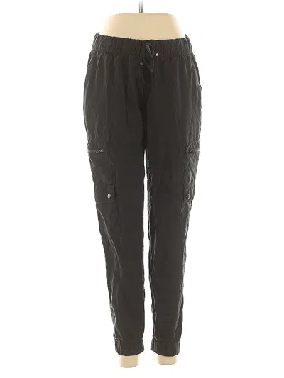 Pre-owned Banana Republic Factory Store Track Pants In Black