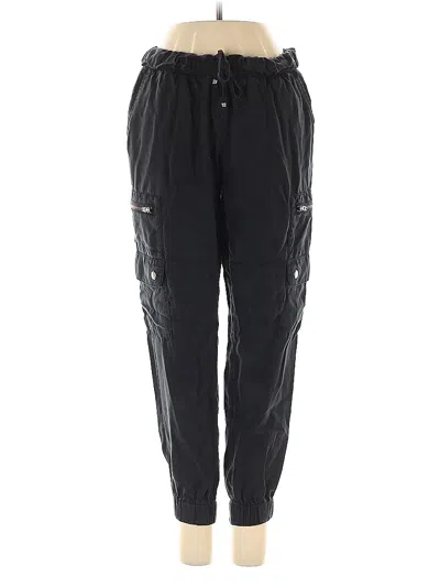 Pre-owned Banana Republic Factory Store Track Pants In Black