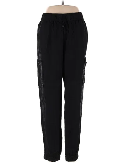 Pre-owned Banana Republic Factory Store Track Pants In Black