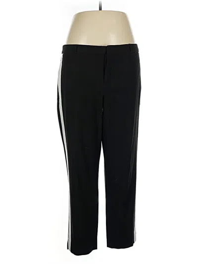 Pre-owned Banana Republic Factory Store Track Pants In Black