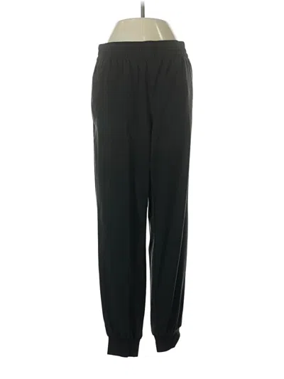 Pre-owned Banana Republic Factory Store Track Pants In Black