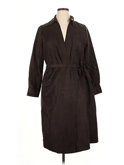 Pre-owned Banana Republic Factory Store Trenchcoat In Brown