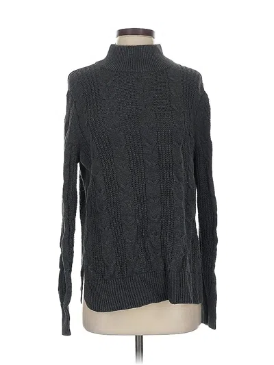 Pre-owned Banana Republic Factory Store Turtleneck Sweater In Gray