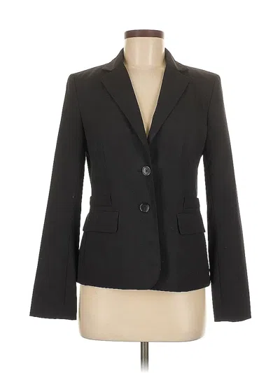 Pre-owned Banana Republic Factory Store Wool Blazer Jacket In Black