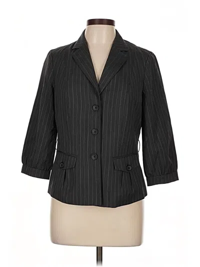 Pre-owned Banana Republic Factory Store Wool Blazer Jacket In Gray