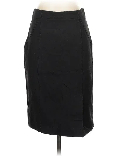 Pre-owned Banana Republic Formal Skirt In Black