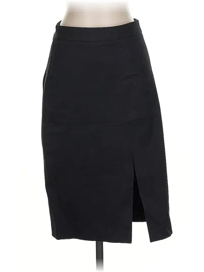 Pre-owned Banana Republic Formal Skirt In Black