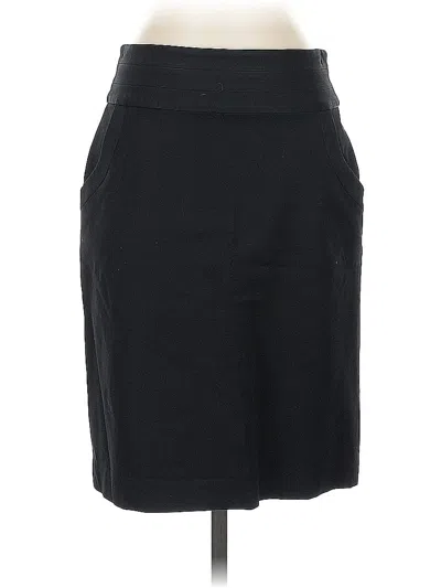 Pre-owned Banana Republic Formal Skirt In Black