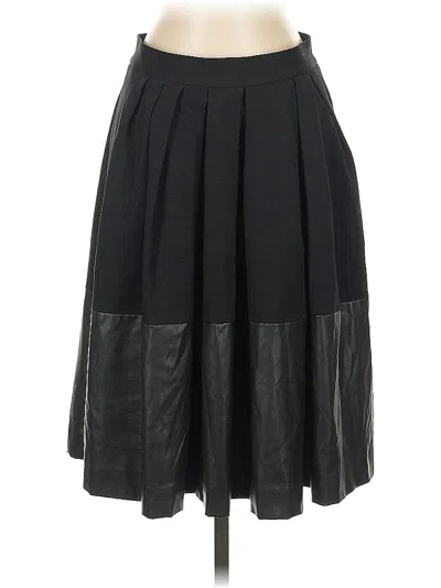 Pre-owned Banana Republic Formal Skirt In Black