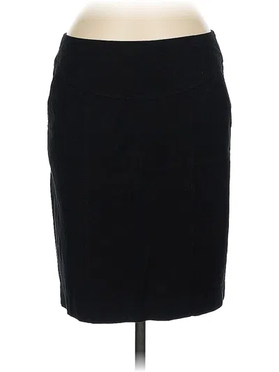 Pre-owned Banana Republic Formal Skirt In Black