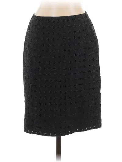 Pre-owned Banana Republic Formal Skirt In Black