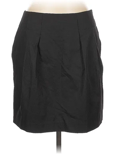 Pre-owned Banana Republic Formal Skirt In Black