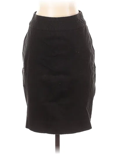 Pre-owned Banana Republic Formal Skirt In Black