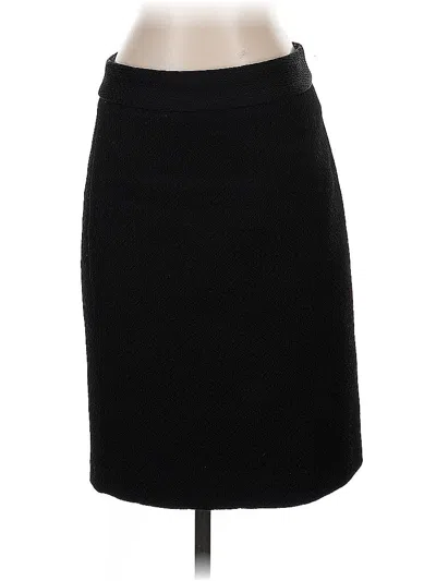 Pre-owned Banana Republic Formal Skirt In Black