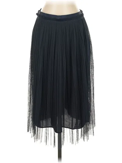 Pre-owned Banana Republic Formal Skirt In Black