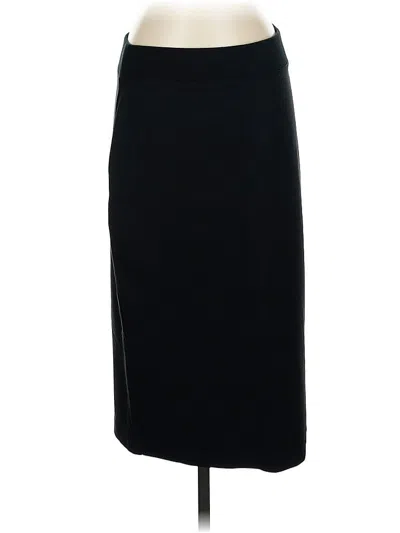Pre-owned Banana Republic Formal Skirt In Black