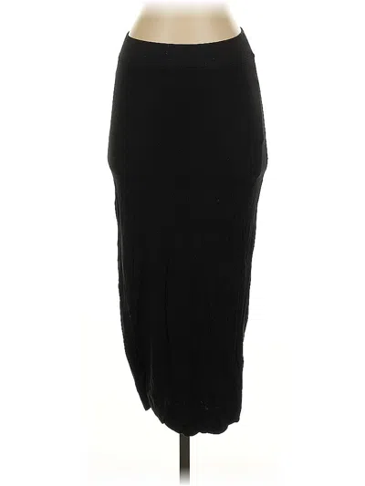 Pre-owned Banana Republic Formal Skirt In Black