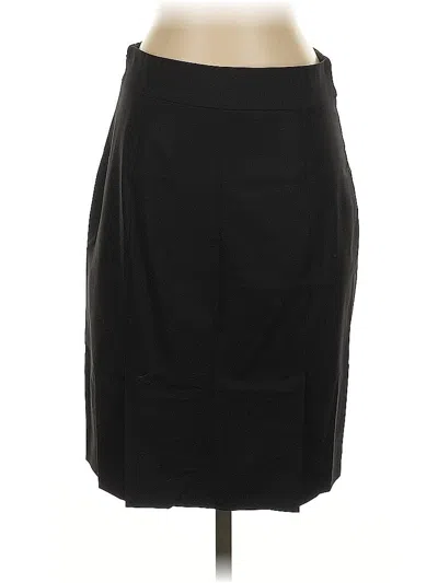 Pre-owned Banana Republic Formal Skirt In Black