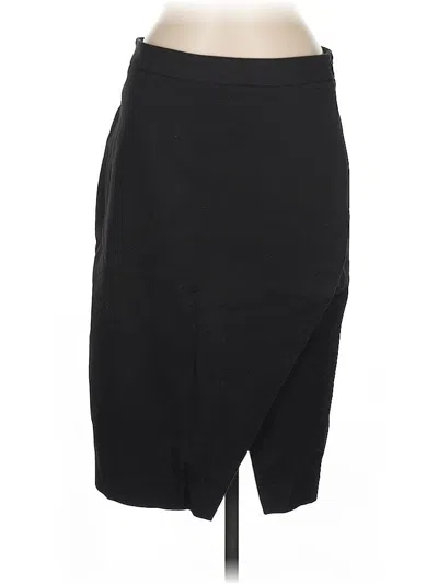 Pre-owned Banana Republic Formal Skirt In Black