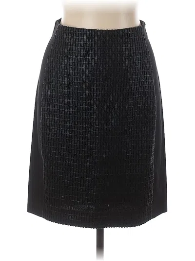 Pre-owned Banana Republic Formal Skirt In Black