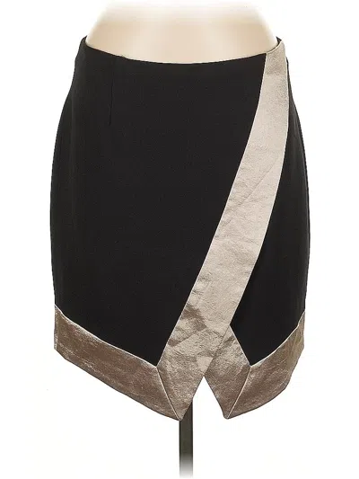 Pre-owned Banana Republic Formal Skirt In Black