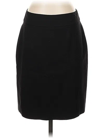 Pre-owned Banana Republic Formal Skirt In Black