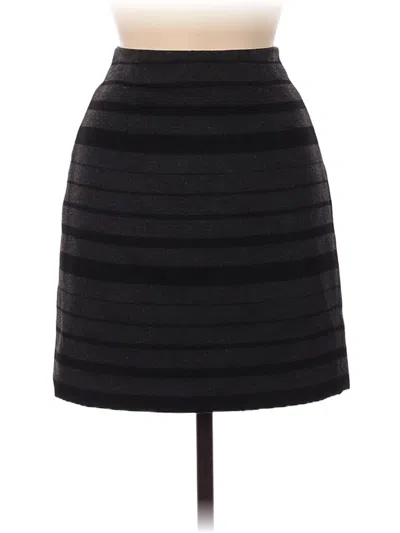 Pre-owned Banana Republic Formal Skirt In Black