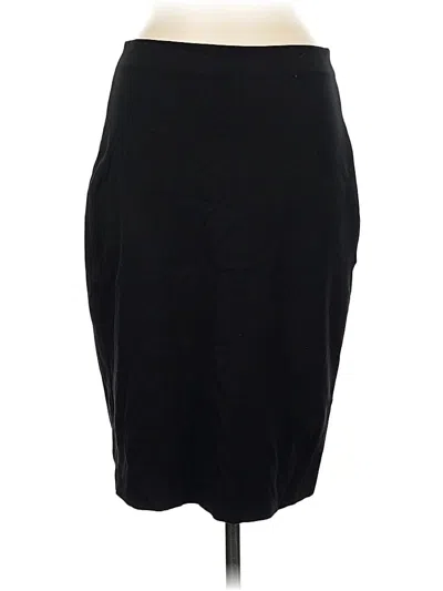Pre-owned Banana Republic Formal Skirt In Black