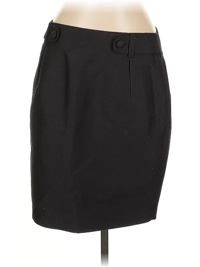 Pre-owned Banana Republic Formal Skirt In Black
