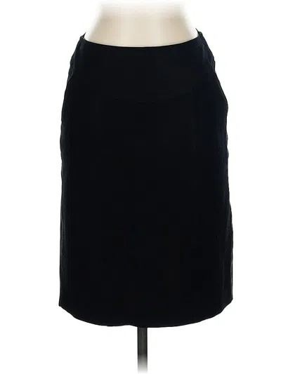 Pre-owned Banana Republic Formal Skirt In Black