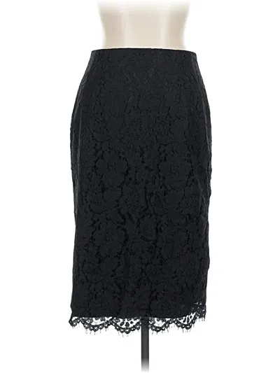 Pre-owned Banana Republic Formal Skirt In Black