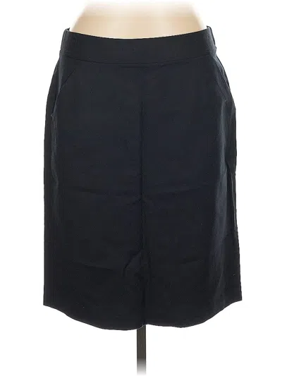 Pre-owned Banana Republic Formal Skirt In Black