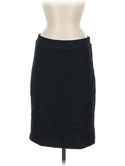 Pre-owned Banana Republic Formal Skirt In Black