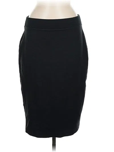 Pre-owned Banana Republic Formal Skirt In Black