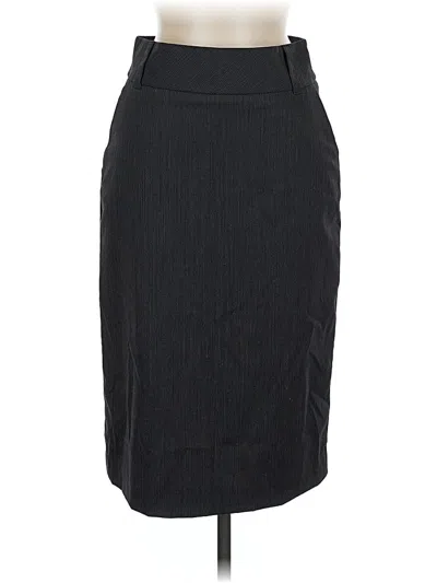 Pre-owned Banana Republic Formal Skirt In Black