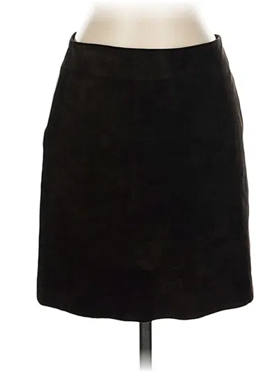 Pre-owned Banana Republic Formal Skirt In Black