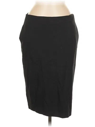 Pre-owned Banana Republic Formal Skirt In Black