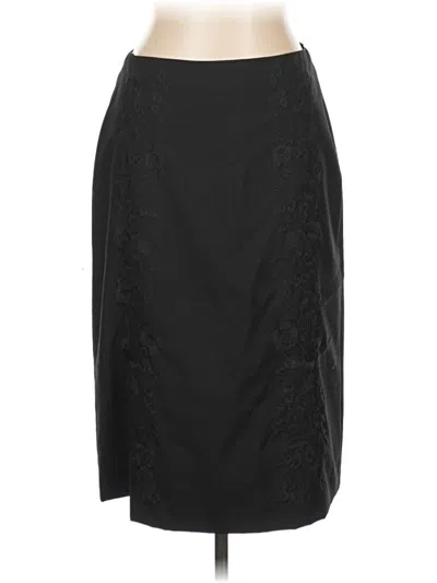 Pre-owned Banana Republic Formal Skirt In Black
