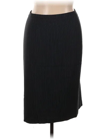 Pre-owned Banana Republic Formal Skirt In Black