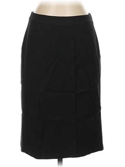 Pre-owned Banana Republic Formal Skirt In Black