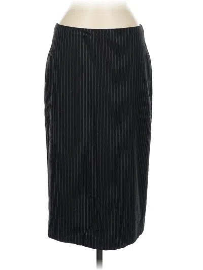 Pre-owned Banana Republic Formal Skirt In Black