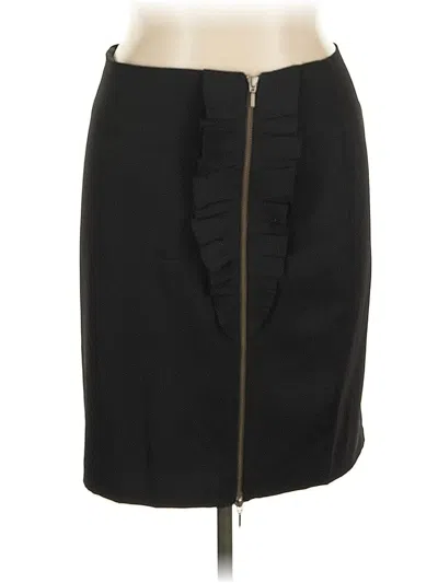 Pre-owned Banana Republic Formal Skirt In Black