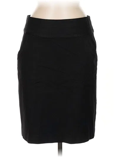Pre-owned Banana Republic Formal Skirt In Black